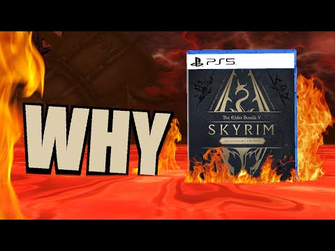 Skyrim Anniversary Edition is Dumb