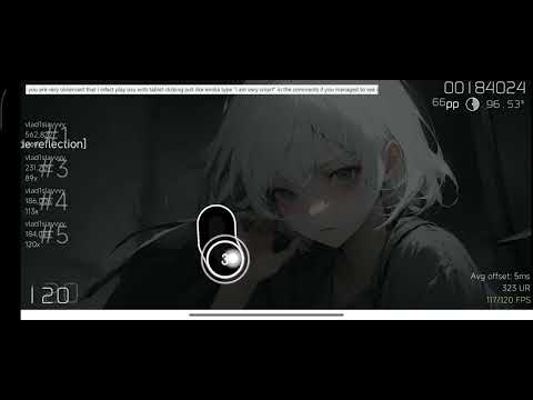 Shadowraze - Zitraks mode 97.59% accuracy 3.75 stars HR (osu!droid)