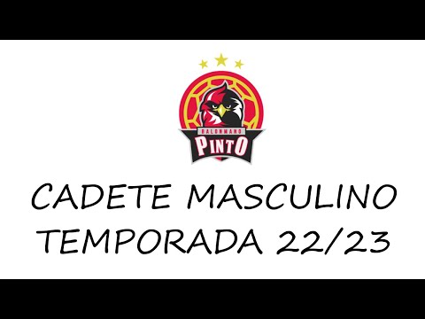 J.12 // Cadete Masculino 1ª // QUENTAL BM PINTO 🆚 BM LEGANÉS