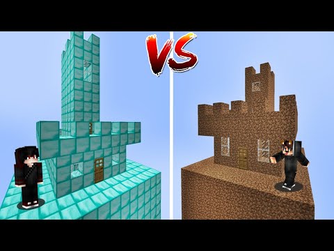 1$ UZAY KULE VS 1000$ UZAY KULE - Minecraft