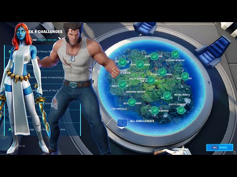 Fortnite All Week 9 Challenges Guide! How to Complete all Week 9 Challenges | Chapter 2 Season 4