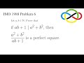 Solving the Legendary IMO Problem 6 in 8 minutes | International Mathematical Olympiad 1988