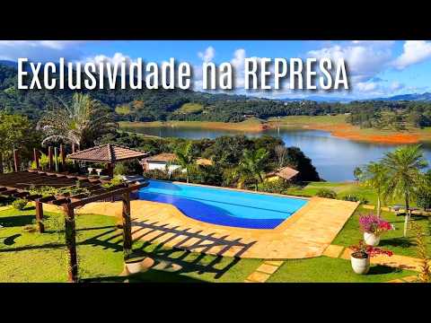 EXCLUSIVIDADE, Sítio de alto padrão a venda na represa, acesso particularpara represa.