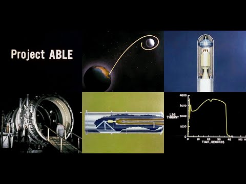 Project ABLE - Film Report 2 (segment) - Restored Color, Jan 1959, USAF, Thor-Able, solid rocket