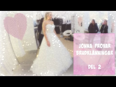 VLOGG | Jonna provar brudklänningar #2