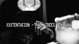 XXXTentacion - Palm Trees Lyrics (Only X's Verse)