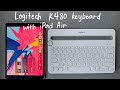 Logitech K480 Bluetooth Keyboard With IPad Air 3