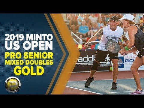Pro Senior Mixed Doubles GOLD - 2019 Minto US Open Pickleball Championships