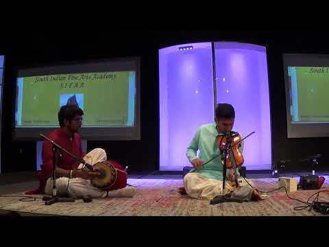 Madhu Vadlamani - Violin Solo - Sri Mahaganapathim (Atana)