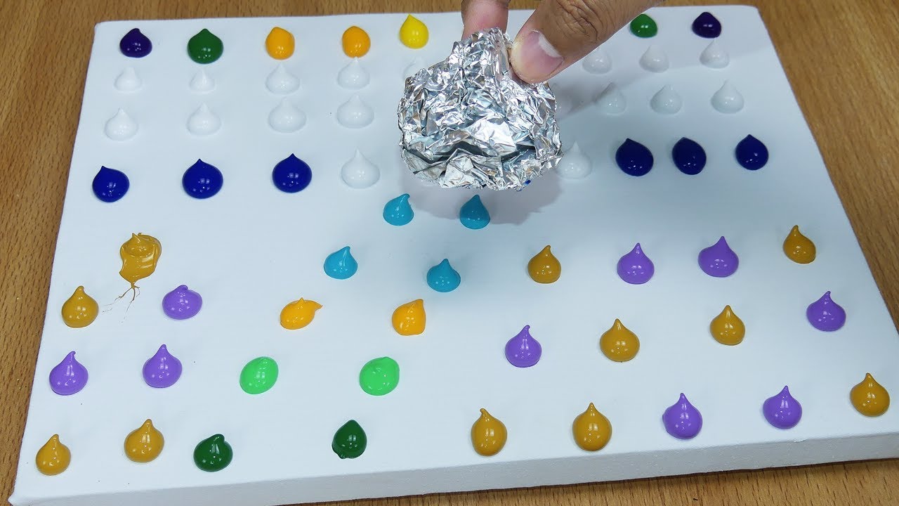 garçon marchant chien dans la forêt amazonienne / technique de peinture acrylique