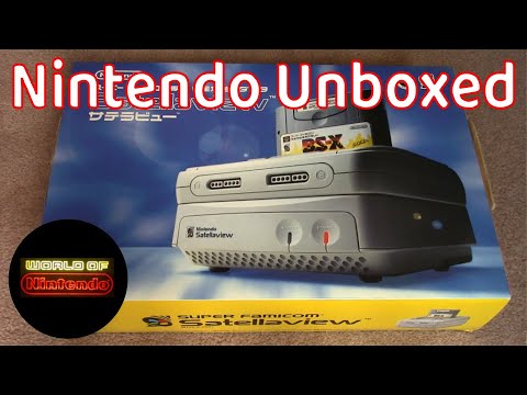 Nintendo Unboxed: Satellaview (JP サテラビュー) 1995