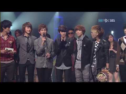 091101 SBS Popular Song  SHINee-Win + Encore