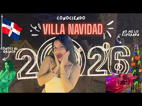 Lo que un CUBANO🇨🇺 siente al ver Villa Navidad por primera vez en RD🇩🇴