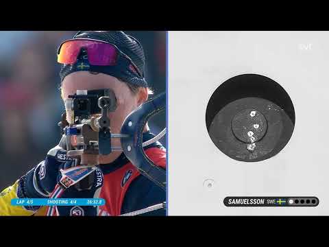 Sebastian Samuelsson tar guld i skidskytte i Nové Mesto, Tjeckien 2025