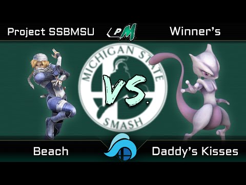 ProjectSSBMSU Project M Top 32 Winners - Beach (Sheik) vs. Daddy's Kisses (Mewtwo)