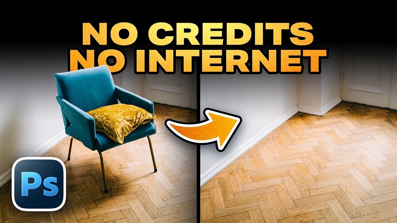 Photoshop's NEW Offline AI: No Credits, No Internet!