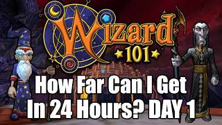How Far Can I Get in Wizard101 in 24 Hours DAY 1