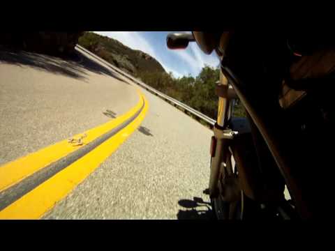 Buell Cyclone M2 Motorcycle on Mulholland Highway