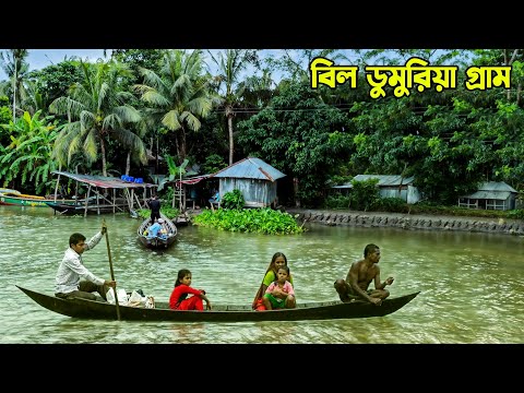 পিরোজপুরের দুর্গম বিলাঞ্চলের নিসর্গধন্য বিল-ডুমুরিয়া গ্রাম || Panorama Documentary