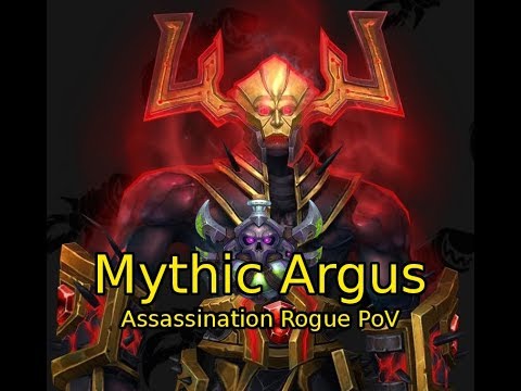 Cutting Edge Mythic Argus Kill | 974 Assassination Rogue PoV