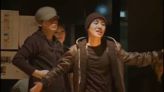 ENG BIGBANG dance practice &quot;Lollipop&quot; w/ 2NE1 - Making of YG family concert