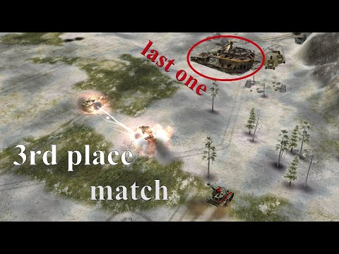 spl vs StaZzz! Матч за 3 место кубка лиги от моего лица! C&C Generals Zero Hour