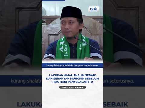 BERAMALAH SEBAIK & SEBANYAK MUNGKIN SEBELUM TIBA HARI PENYESALAN ITU.