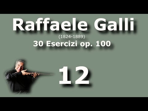 R.GALLI op.100  Studio n. 12