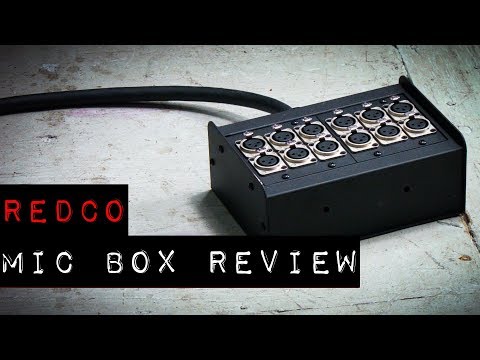 Redco Mic Box Review - DIY Audio Snakes