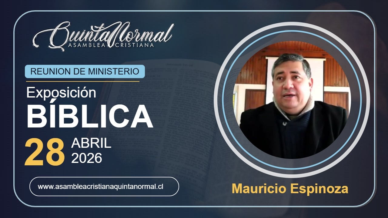 Miniatura de Reunión de Ministerio 28/04/2026 | Mauricio Espinoza