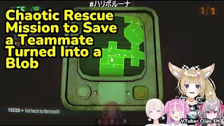 Chaotic Rescue Mission to Save a Teammate Turned Into a Blob | Omaru Polka