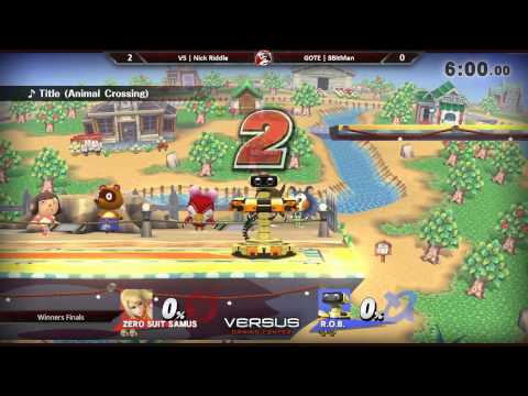 VS EVO Qualifier 5/16/15 - Winners Finals - 8Bitman (ROB) vs. NickRiddle (ZSS) - Smash 4