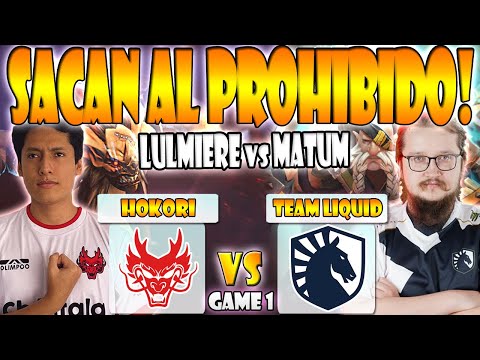 HOKORI VS TEAM LIQUID BO2[GAME 1]LUMIERE VS MATUMBAMAN -THE INTERNATIONAL 11 - 2022 - DOTA 2