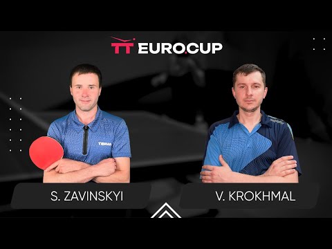 12:00 Serhii Zavinskyi - Vitalii Krokhmal 01.02.2024 TT Euro.Cup Ukraine Professional. TABLE 3