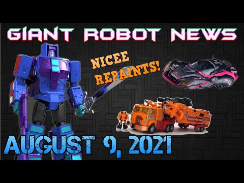 NICEE REPAINT!!! | Giant Robot news August 9, 2021