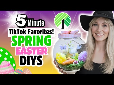11 Quick Easter Crafts That Rock for 2026! Dollar Tree Easter DIYS