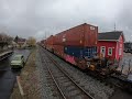CSX Engine 3206 CSX 3379 Heading West Out Of Plymouth Michigan