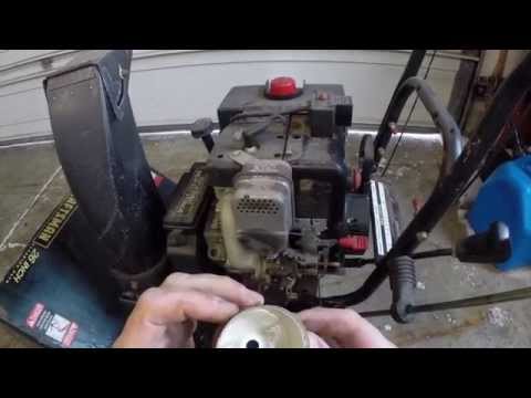 Craftsman Snowblower 9hp Carburetor Cleaning
