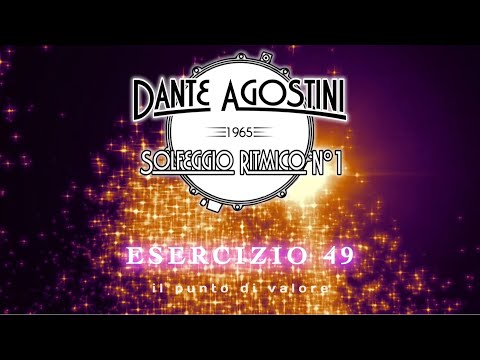 Dante Agostini - Solfeggio Ritmico N°1 - Esercizio 49