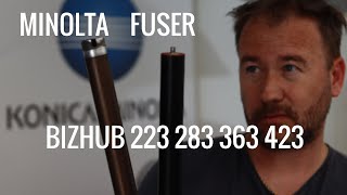 Unidad de Fusor Minolta Bizhub 223 283 363 423 Fuser