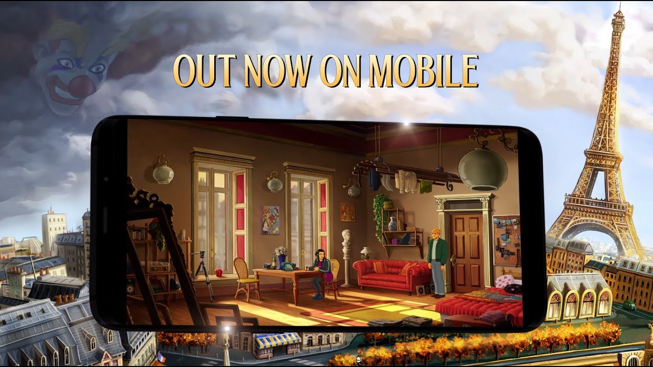 Broken Sword: Shadow of the Templars – Reforged mobile launch trailer teaser