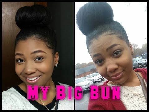 Highly Requested: How I Do My Big Bun! (All Hair Types) Video