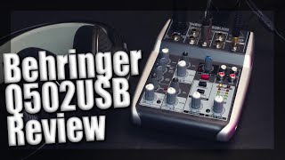 Video thumbnail for Behringer XENYX Q502USB Review - How Good Is This Portable Mixer? by Joe's Cave - Video & Audio Tutorials and Reviews