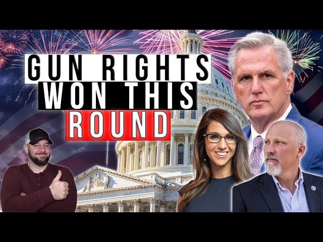 20 "holdouts" have just done more for GUN RIGHTS in a week than RINOS have in decades... This is big