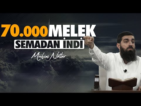 70.000 Melek Semadan İndi | Rahman'ın Arşı Titredi | Halis Bayancuk Hoca