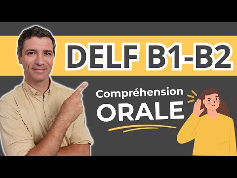 🇫🇷 DELF B1 / B2 - Compréhension orale 2025 - Thème ENVIRONNEMENT