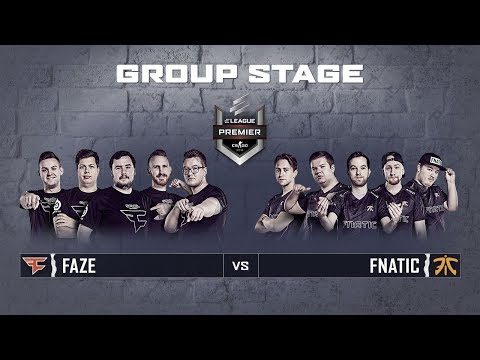 ELEAGUE CS:GO Premier 2018 - Faze vs Fnatic - Group Stage