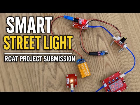 Smart Street Light robotics project video thumbnail