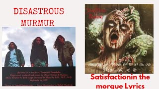 Download lagu Disastrous Murmur : Satisfying in the morgue lyrics mp3