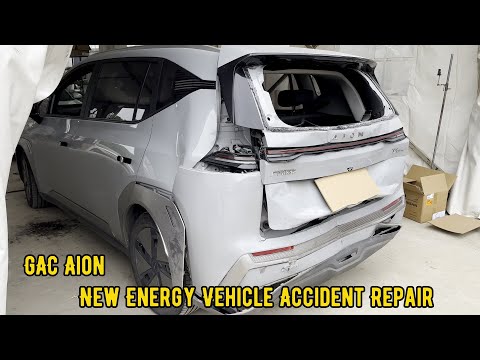 Thumbnail for Aion Electric Vehicle Rear Side Collision Repair by GAC Aion